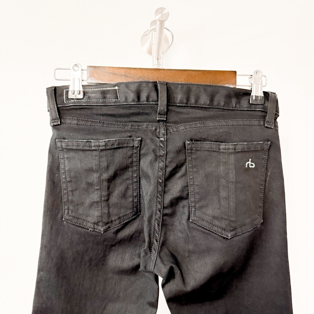 Rag & Bone‎ The Legging Winter Casual Mid Rise Chic Skinny Jean in Midnight - Picture 7 of 13